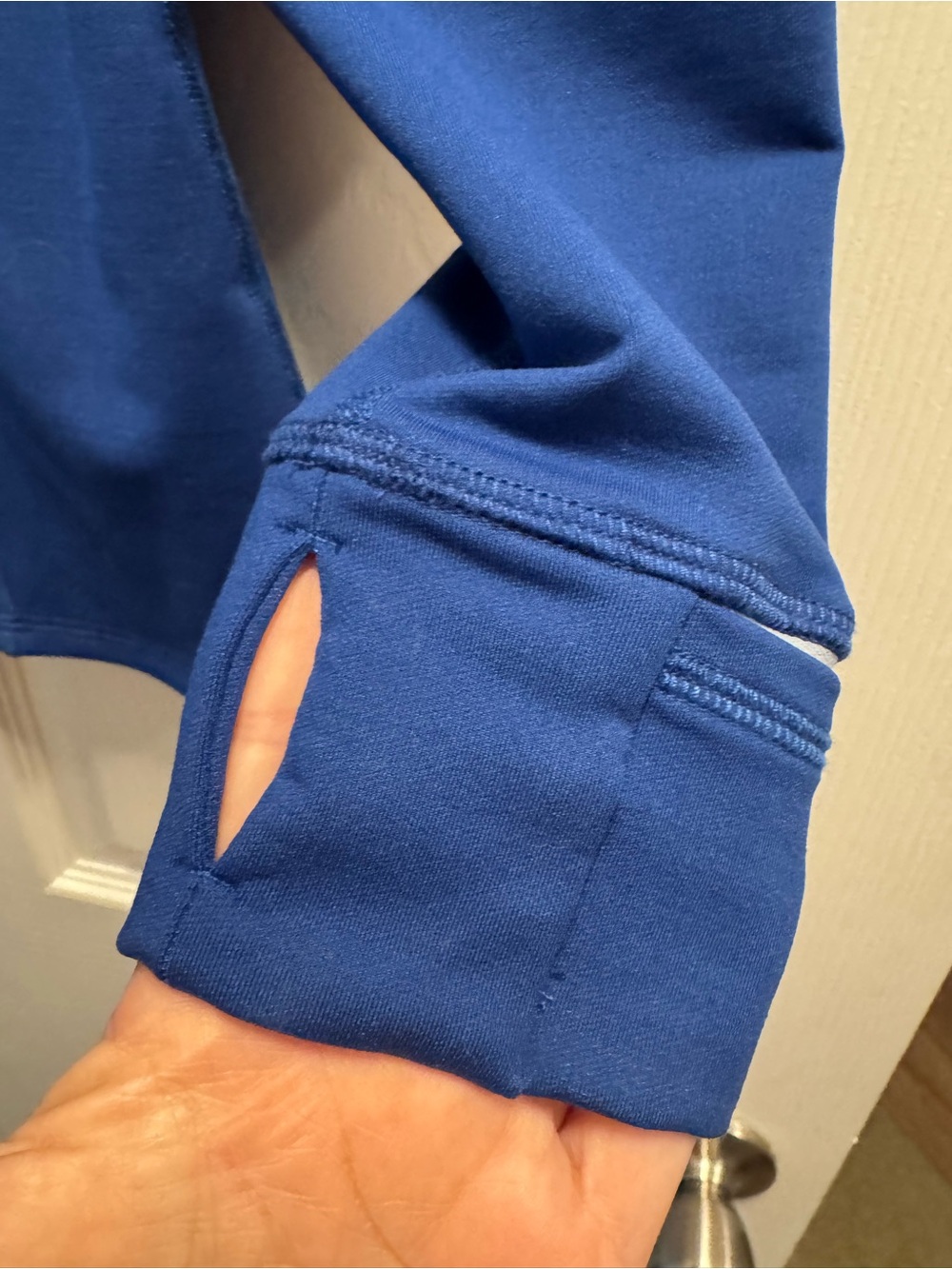 Women's rabbit Blue Jacket with White Logo - Picture 4 of 5